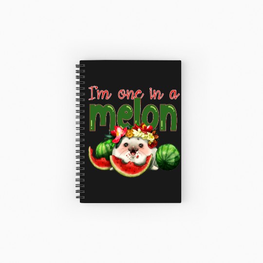 I'm one in a melon Spiral Notebooks   Ruled Line