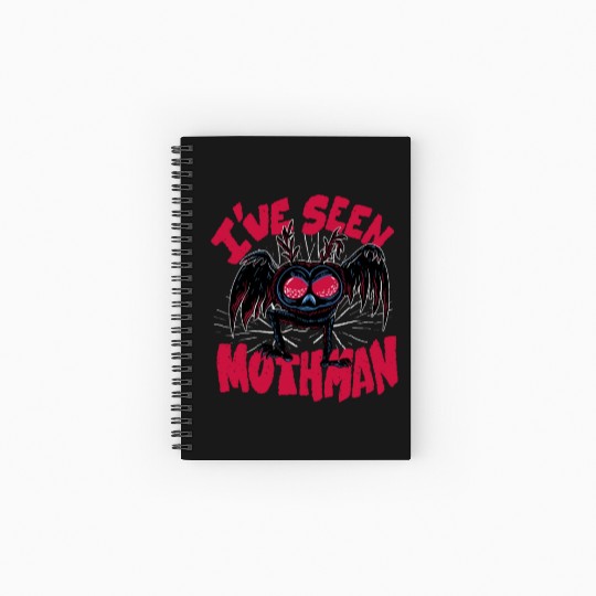 I have seen mothman I have seen mothman inspiratio Spiral Notebooks   Ruled Line