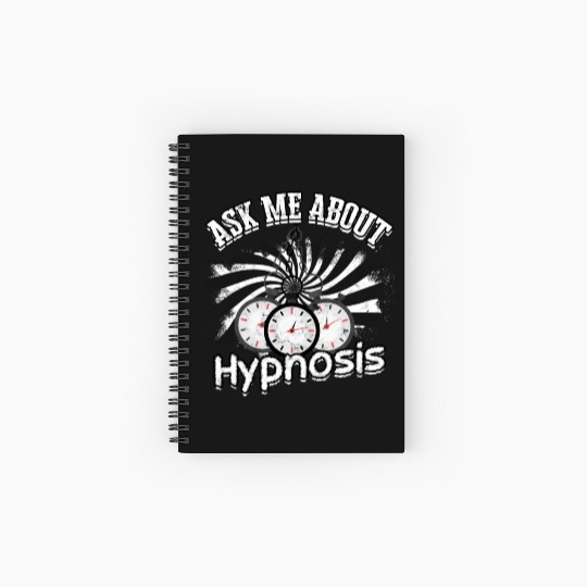 Hypnosis Psychology Sleep Hypnotist Hypnotizer Spiral Notebooks   Ruled Line