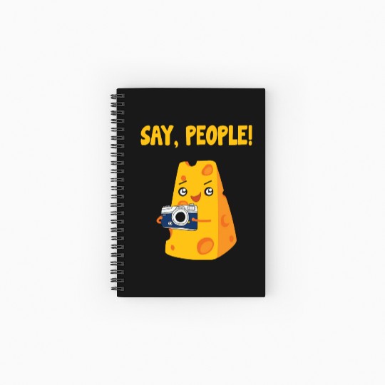 Say People - Cheese Spiral Notebooks   Ruled Line