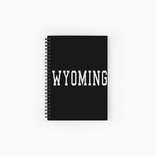 Wyoming Design Spiral Notebooks   Ruled Line