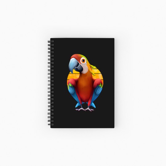 Macaw Spiral Notebooks   Ruled Line