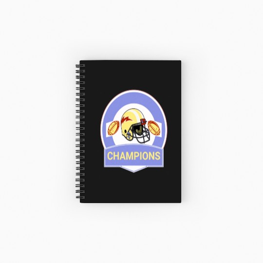 Champions Super Bowl 57 Classic Spiral Notebooks   Ruled Line