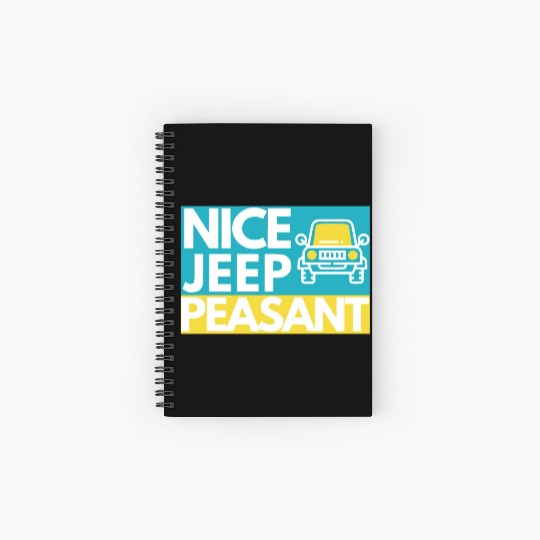 Nice Jeep Peasant Spiral Notebooks   Ruled Line