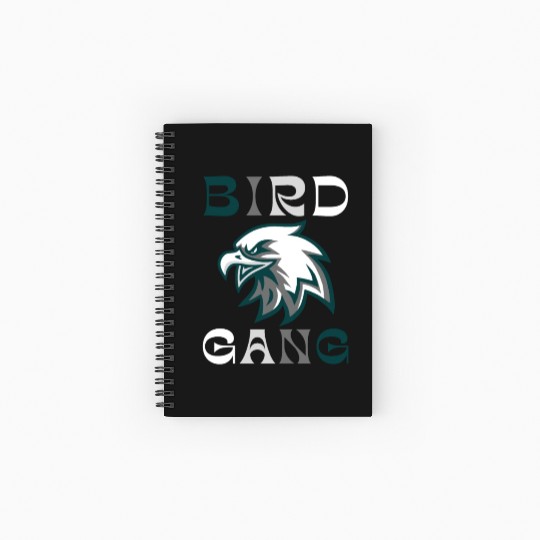 Eagle Bird Gang Funny Philadelphia Spiral Notebooks   Ruled Line