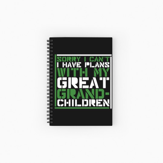 Great Grandparents Grandpa Grandma Spiral Notebooks   Ruled Line