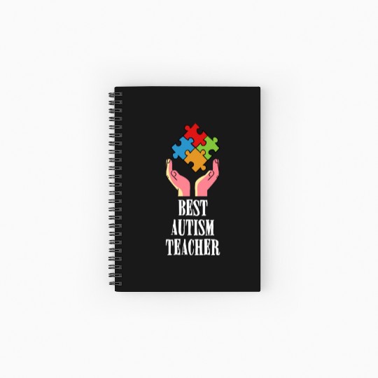 Autism Teacher Spiral Notebooks   Ruled Line