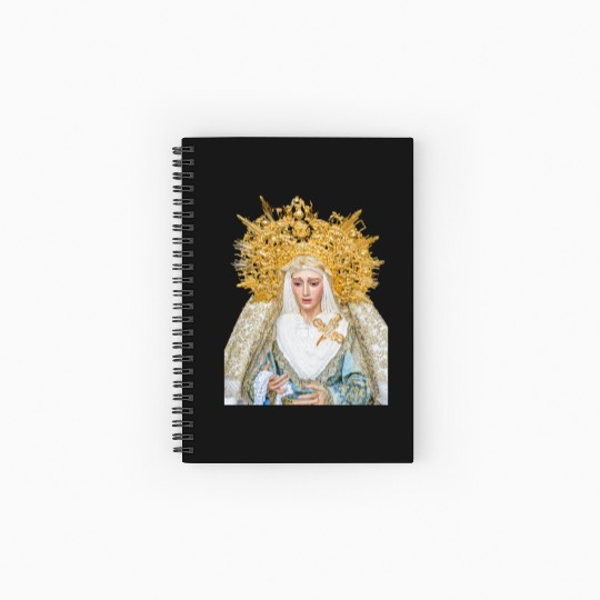 Virgin Mary Mother of Jesus Madonna Spiral Notebooks   Ruled Line