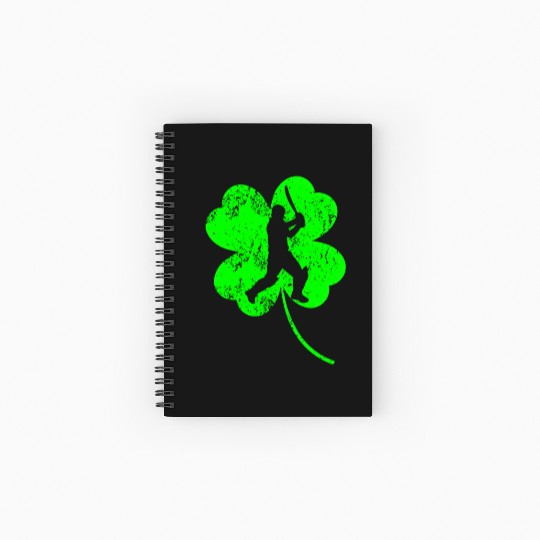 Cricket St. Patrick's day shamrock Spiral Notebooks   Ruled Line