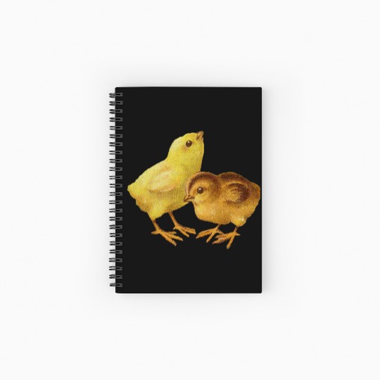 Easter Chick Spiral Notebooks   Ruled Line