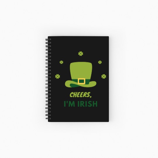 St Patricks Day | Saint Patricks Day Spiral Notebooks   Ruled Line