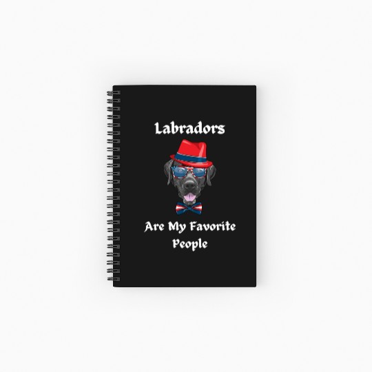 Labrador Spiral Notebooks   Ruled Line Gift for Labrador lovers