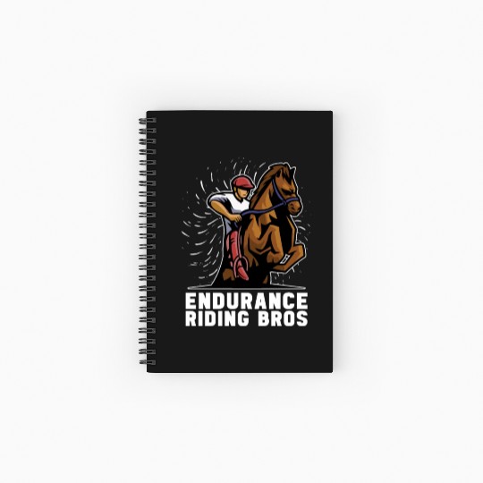 Horse Riding Bros Endurance Riding Spiral Notebooks   Ruled Line