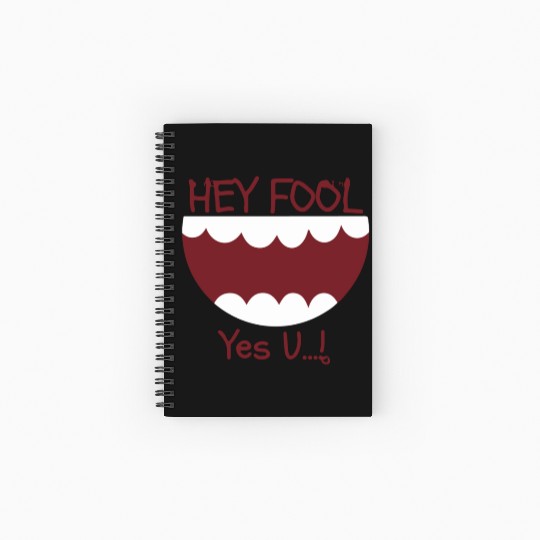 hey pool yes Spiral Notebooks   Ruled Line