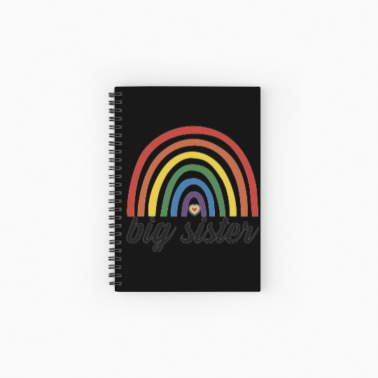 Toddler Big Sister Spiral Notebooks   Ruled Line