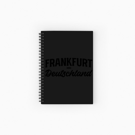 Frankfurt Germany Spiral Notebooks   Ruled Line