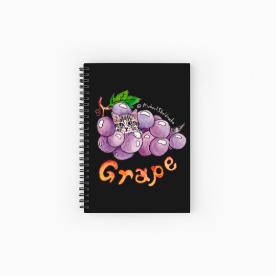 Grape Spiral Notebooks   Ruled Line