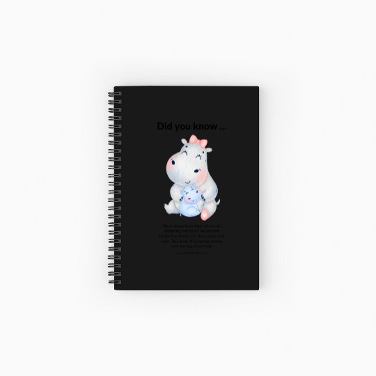 Did you know ... hippo Spiral Notebooks   Ruled Line