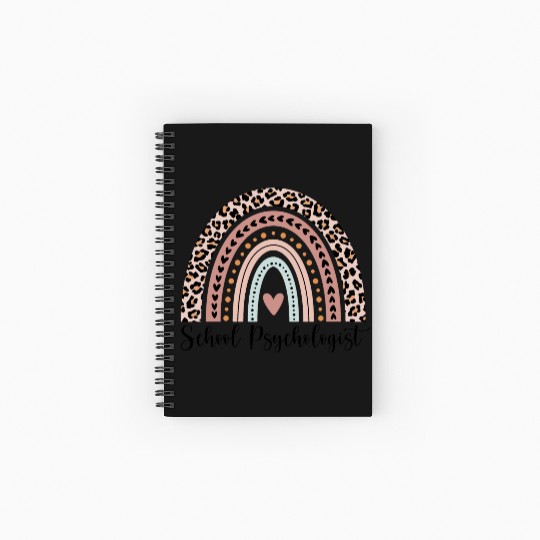 School Psychologist Gift Spiral Notebooks   Ruled Line