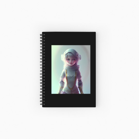 last in the AI TEEN GAMER GIRL Series Spiral Notebooks   Ruled Line