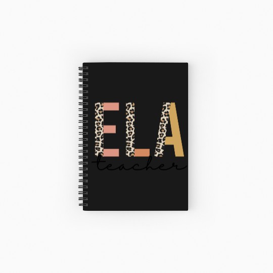 English Language Arts ELA Teacher Appreciation Spiral Notebooks   Ruled Line