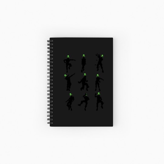 Saint Patrick Day Dance Spiral Notebooks   Ruled Line