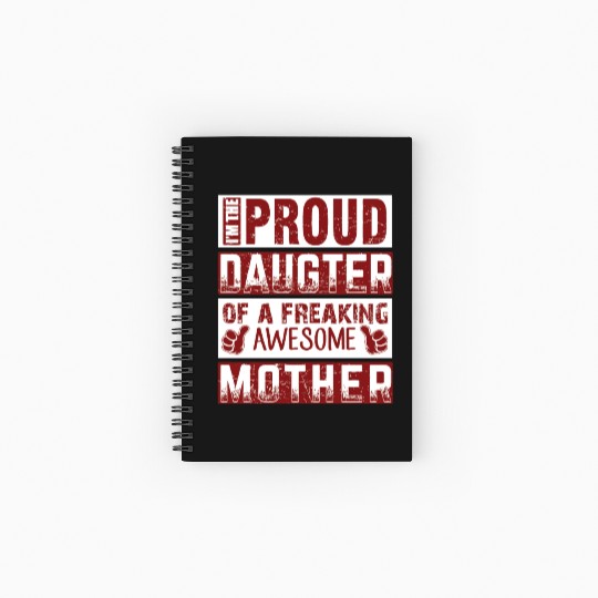 Son in law Mother in law Spiral Notebooks   Ruled Line