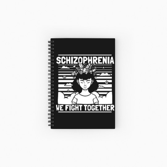 Psychology Psychologist Mental Health Awareness Spiral Notebooks   Ruled Line