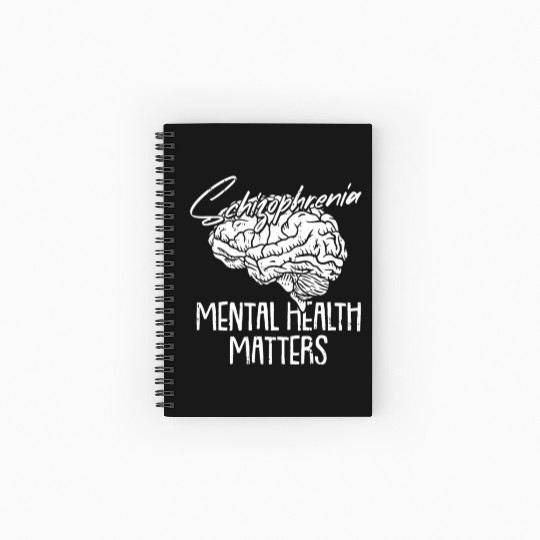 Psychology Psychologist Brain Spiral Notebooks   Ruled Line