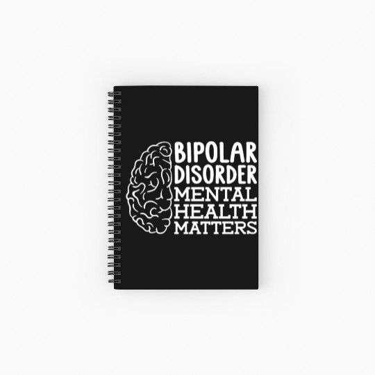 Psychology Psychologist Bipolar Spiral Notebooks   Ruled Line