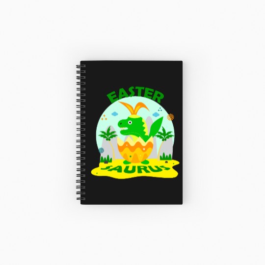 Easter Saurus Spiral Notebooks   Ruled Line