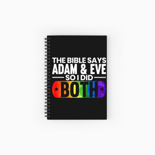 Gay Rights Rainbow Pride Month LGBTQ Gay Pride Spiral Notebooks   Ruled Line