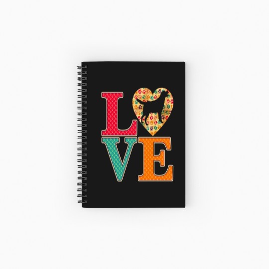 Love Labrador Retrievers Best Labrador Retriever Spiral Notebooks   Ruled Line