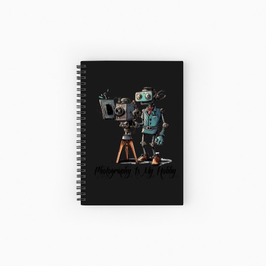 Photography Is My Hobby Spiral Notebooks   Ruled Line