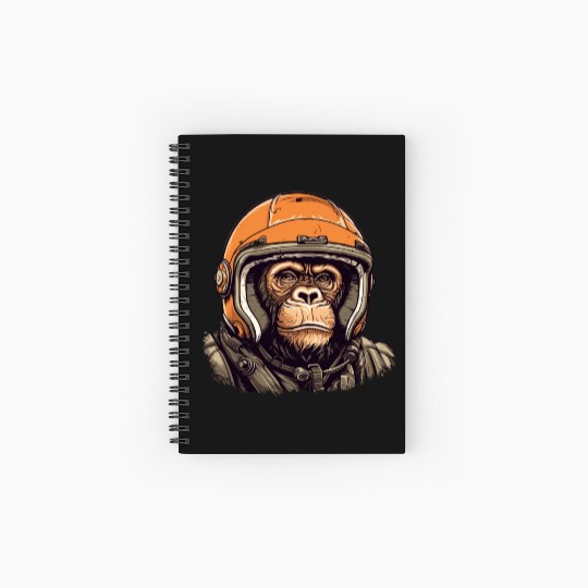Racing Ape Spiral Notebooks   Ruled Line