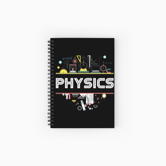 Physics Teacher Science Physics Spiral Notebooks   Ruled Line