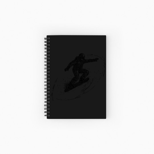Direction Tal Snowboarding Crass Snowboard Style Spiral Notebooks   Ruled Line