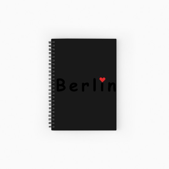 Berlin Germany Spiral Notebooks   Ruled Line