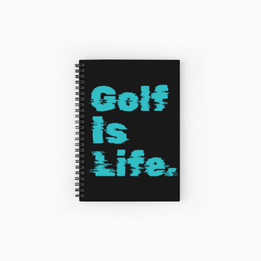 I Like Golfing, Golf Player, Golf Is Life Spiral Notebooks   Ruled Line