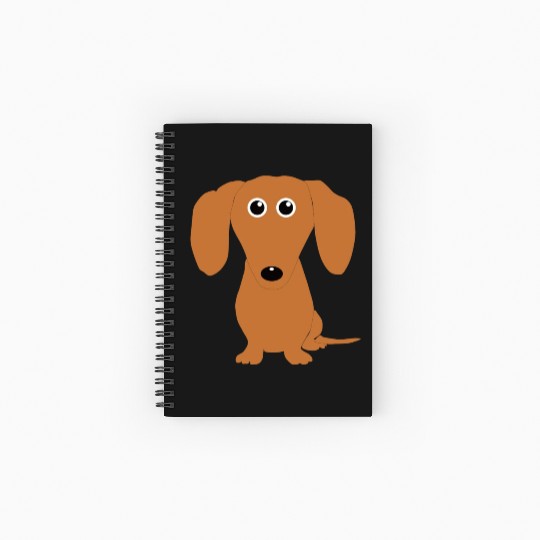 I Love My Dachshund Dog Love Gift 1 Spiral Notebooks   Ruled Line