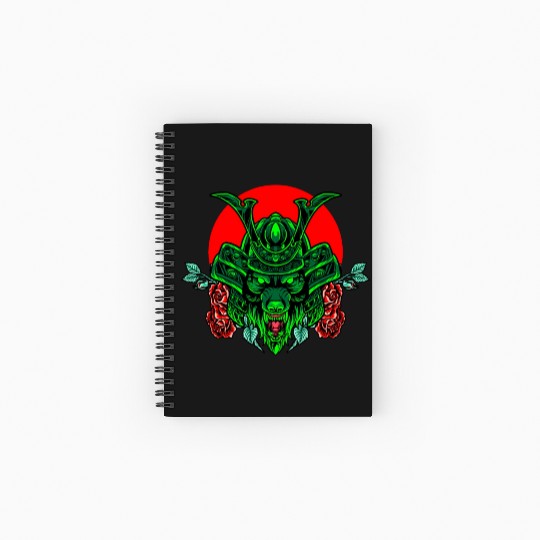 Dangerous lover wolf Spiral Notebooks   Ruled Line