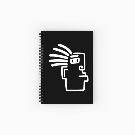 Native American Symbol I Indigenous I Native Spiral Notebooks   Ruled Line
