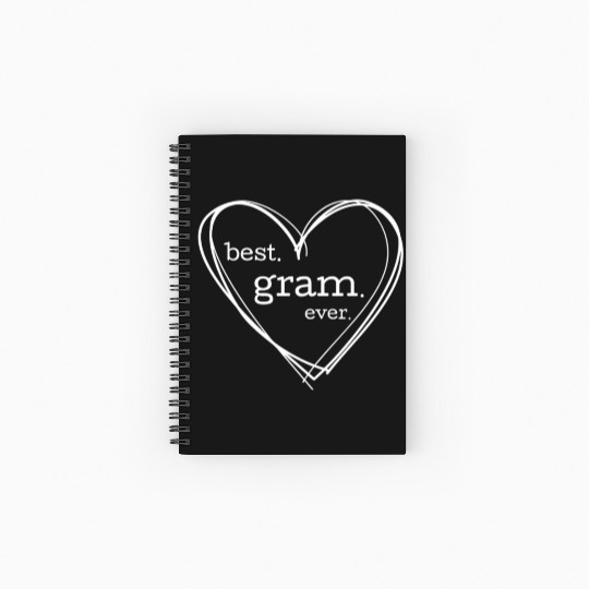 Best Gram Ever National Grandparents Day Spiral Notebooks   Ruled Line