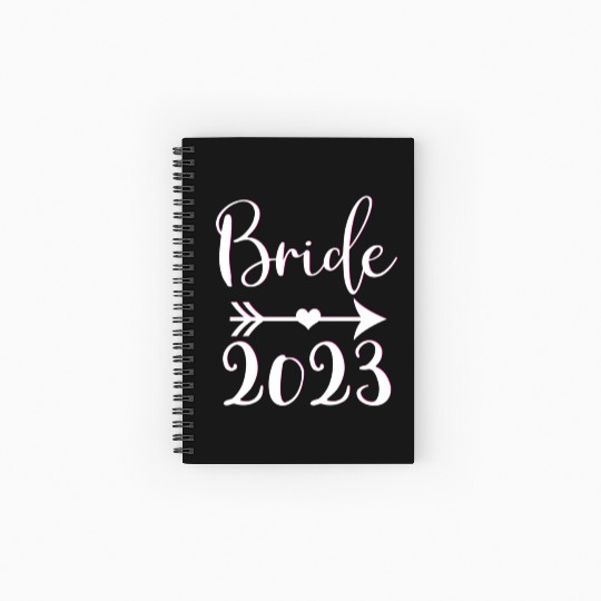 Bride To Be 2023 Engagement Getting Married Spiral Notebooks   Ruled Line