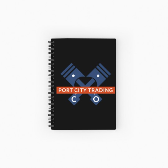Port City Trading Company Spiral Notebooks   Ruled Line