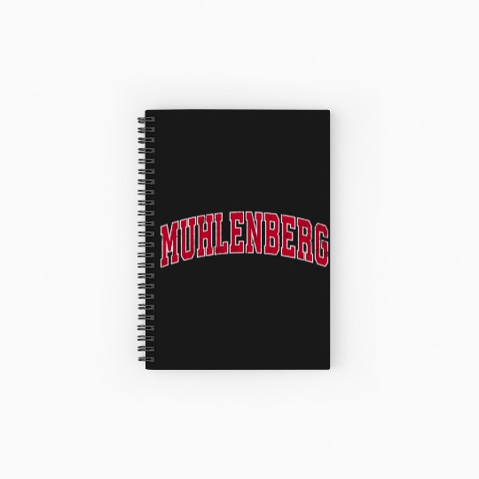 Muhlenberg Pennsylvania Pa Sports Red Spiral Notebooks   Ruled Line