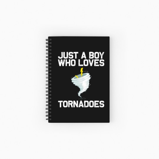 Tornado For Hurricane Weather Chaser Spiral Notebooks   Ruled Line