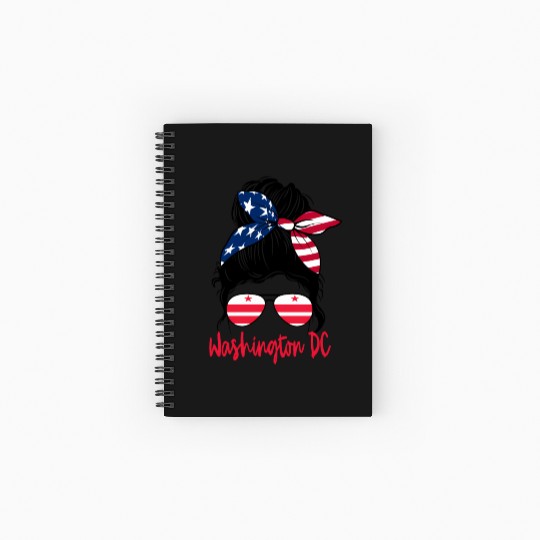 Washington Dc Washington Dc Flag Statefriend Spiral Notebooks   Ruled Line