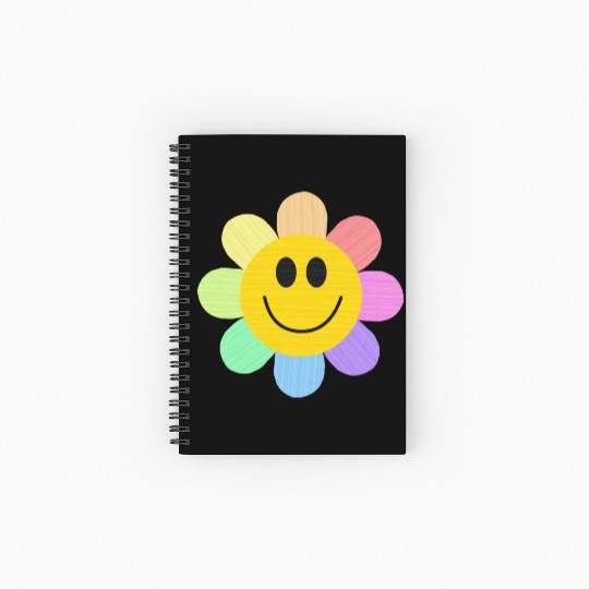 Flowers , summer day , flower colour Spiral Notebooks   Ruled Line