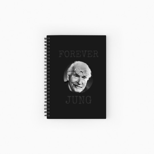 Forever Jung Psychology Student Psychologist Joke Spiral Notebooks   Ruled Line